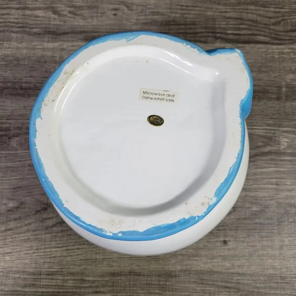 Snow Days Ceramic Snowman‎ Face Cookie Jar